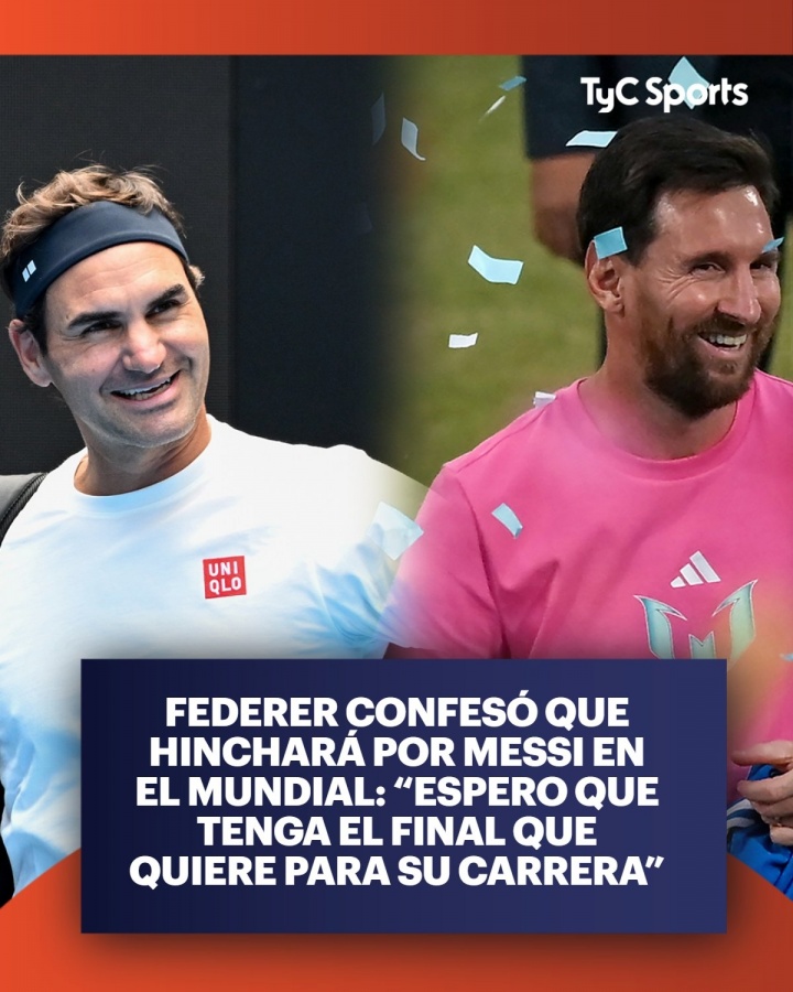 开云注册入口-费德勒：很高兴梅西已拿过世界杯了，这样他这届就不会有太大压力